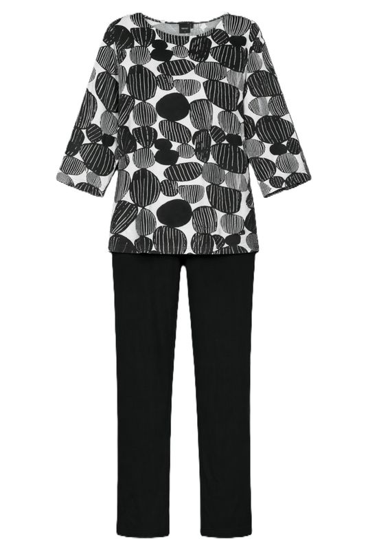 Nanso Kummeli pyjama zwart