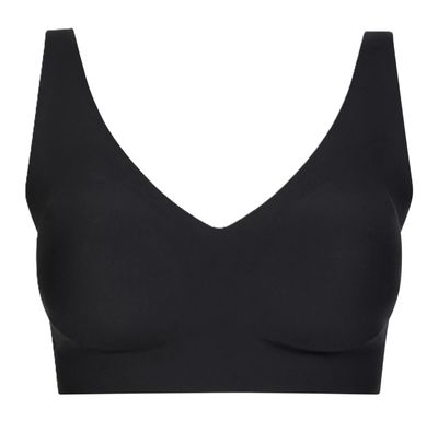 Chantelle SoftStrectch Power Plunge beugelloze bralette zwart