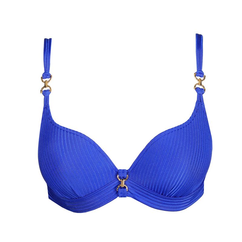 Marie Jo Swim Emly hartvormige bikinitop electric blue