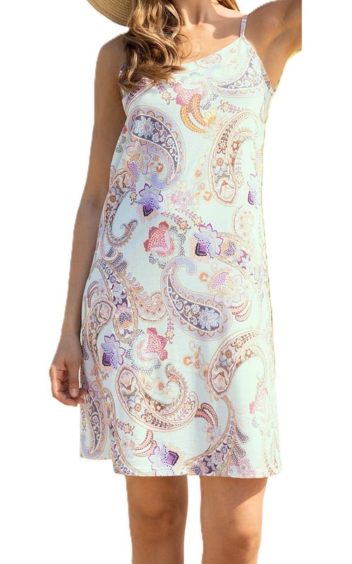 Nina von C slipdress paisley