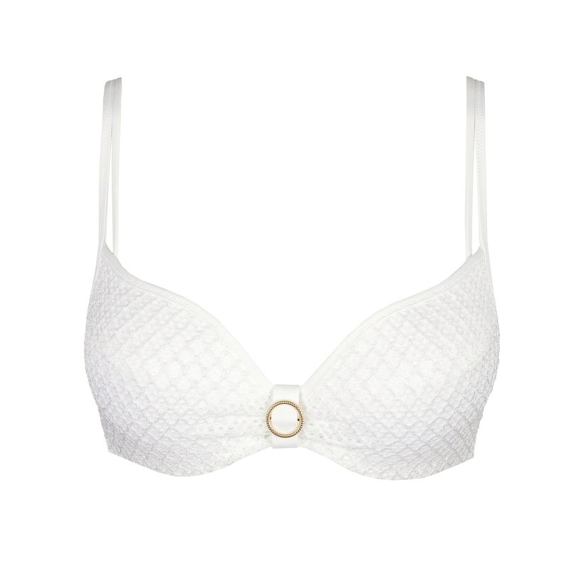 Marie Jo Swim Taleah bikinitop hartvorm elfin white