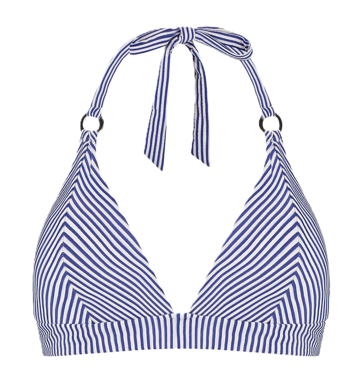 Cyell Seersucker push-up bikinitop