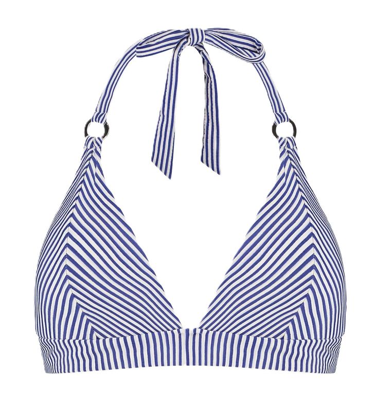 Cyell Seersucker push-up bikinitop