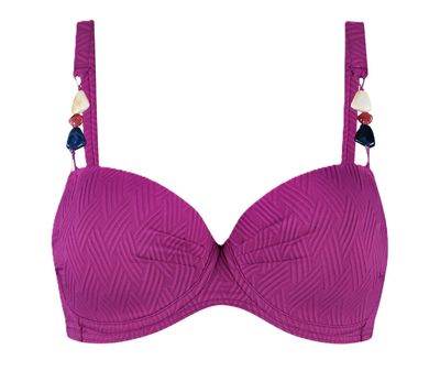 Cyell Texture Viola full-cup bikinitop