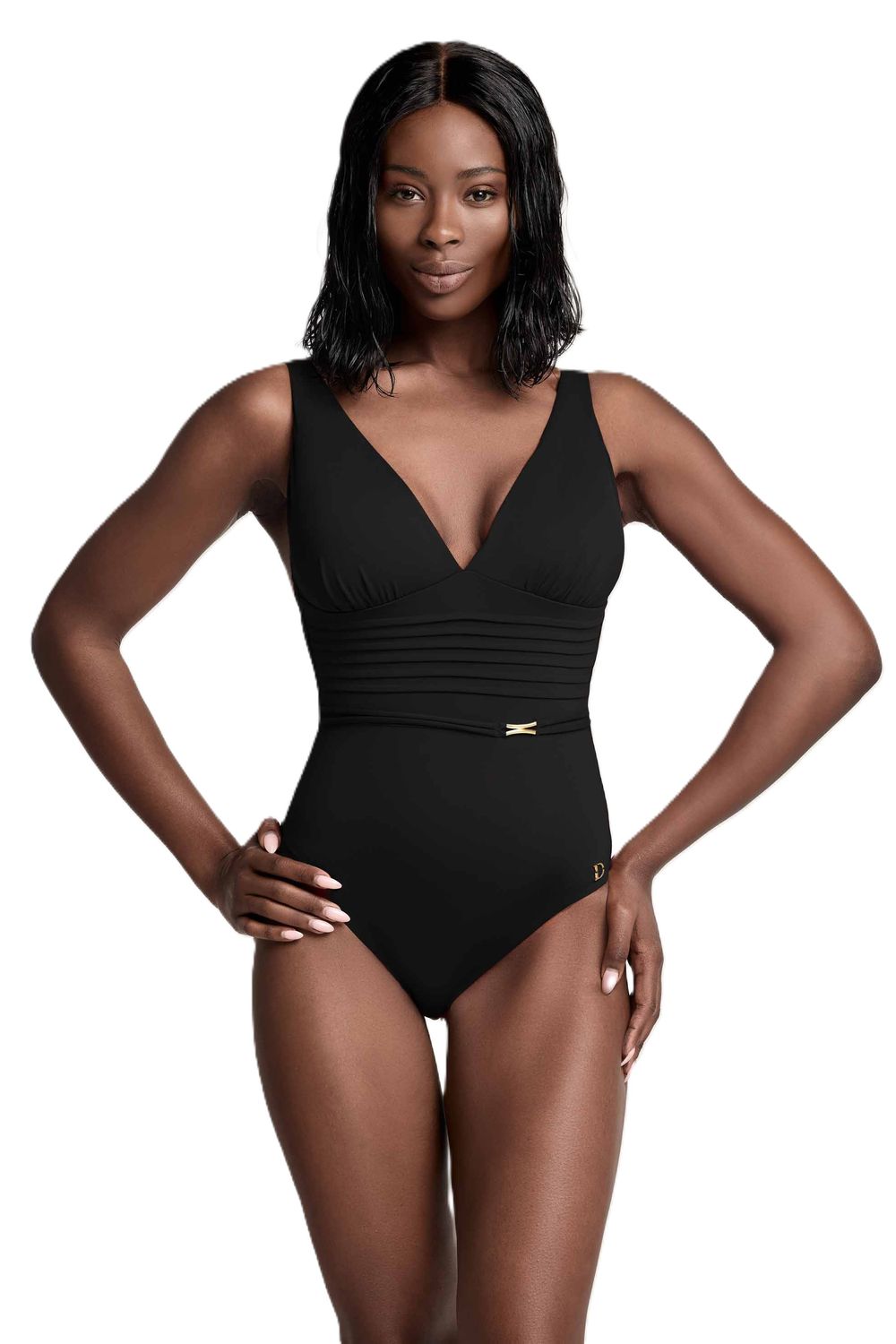 David Essentials Italia badpak zwart