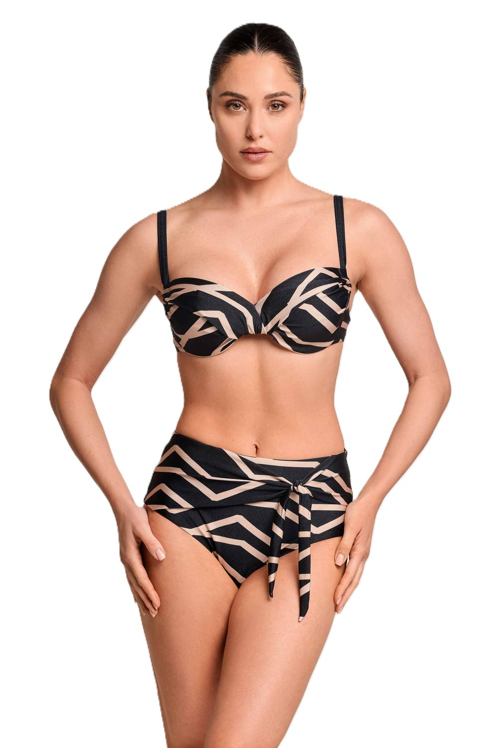 David Shoreline Calm Mora bikini set black