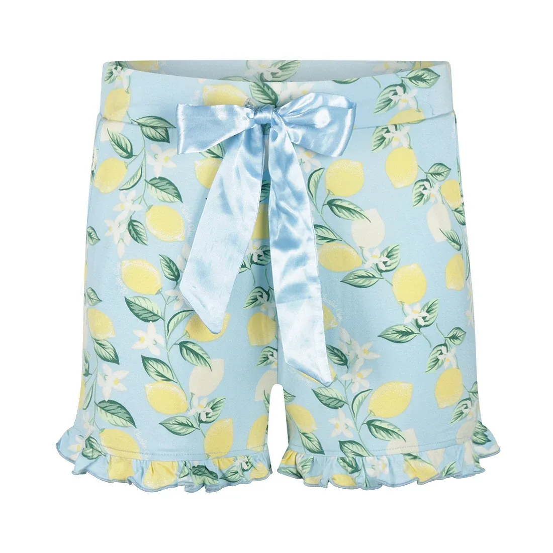 Charlie Choe Amalfi Coast pyjama short lemon