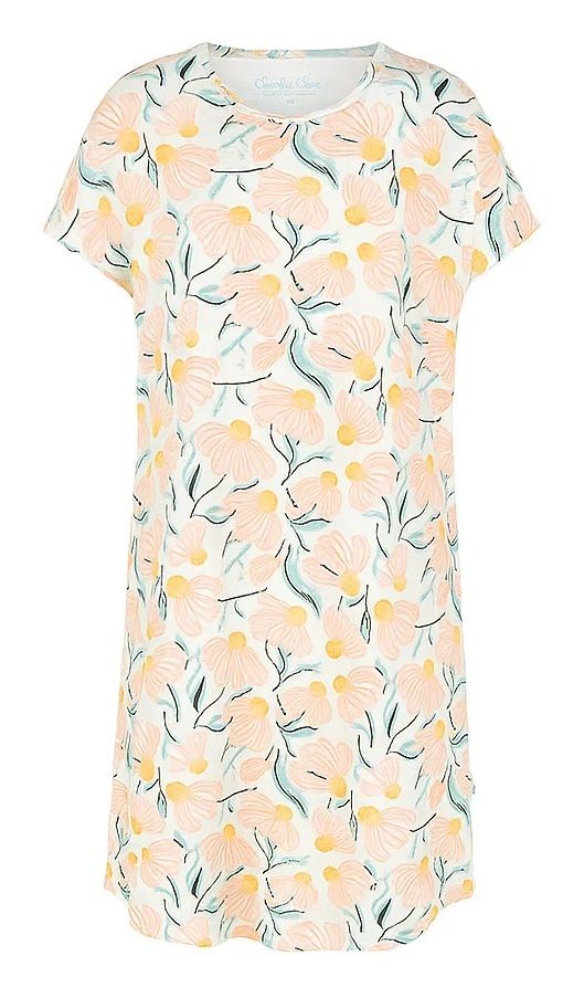 Charlie Choe Amalfi Coast nachthemd light peach