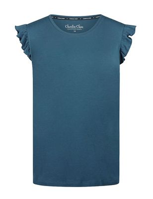 Charlie Choe Amalfi Coast pyjama shirt navy