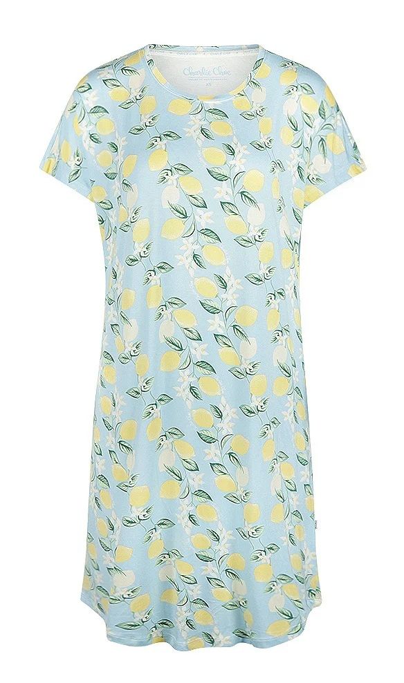 Charlie Choe Amalfi Coast nachthemd lemon