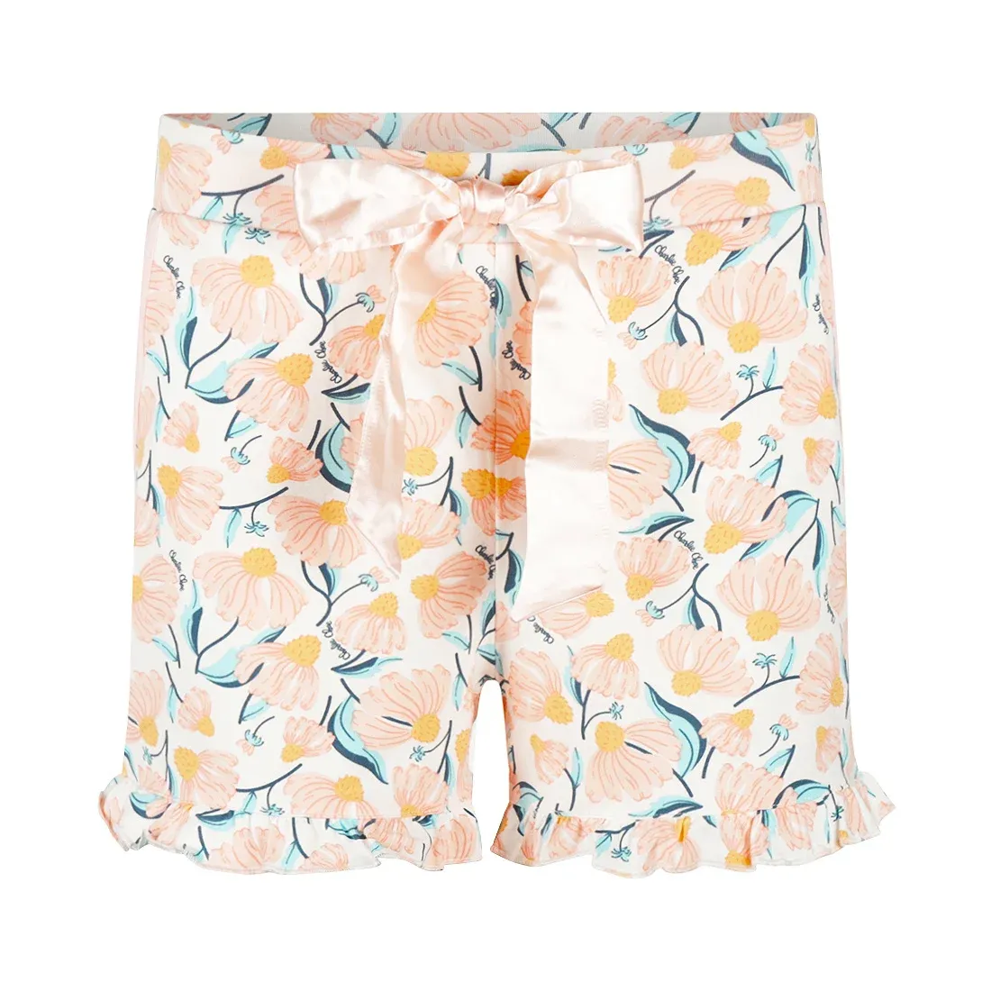 Charlie Choe Amalfi Coast pyjama short light peach