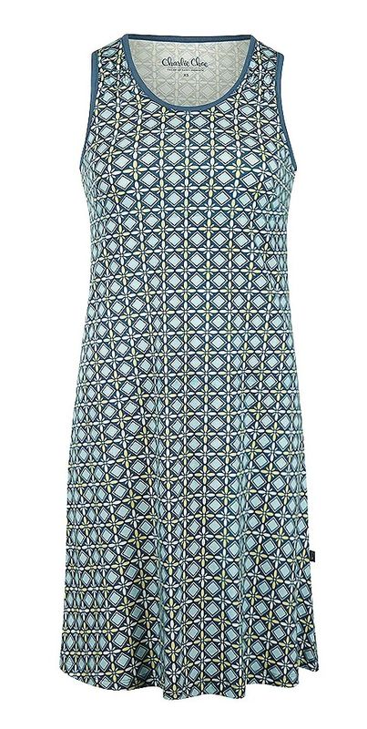 Charlie Choe Amalfi Coast mouwloos nachthemd navy