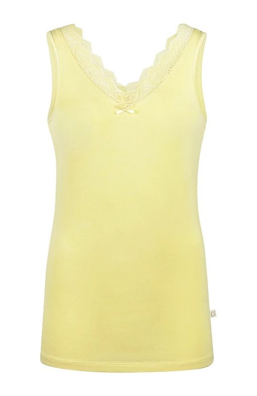 Charlie Choe Amalfi Coast pyjama top light yellow
