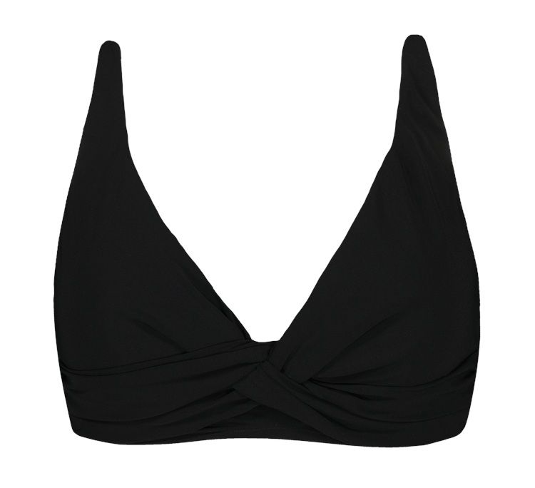 Barts Solid Multifit bikinitop zwart