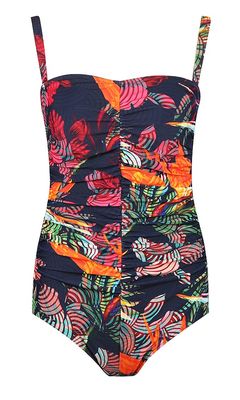 Mila Strapless badpak navy