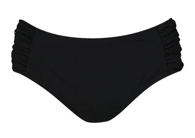 Barts Solid Mid Waist bikinislip zwart
