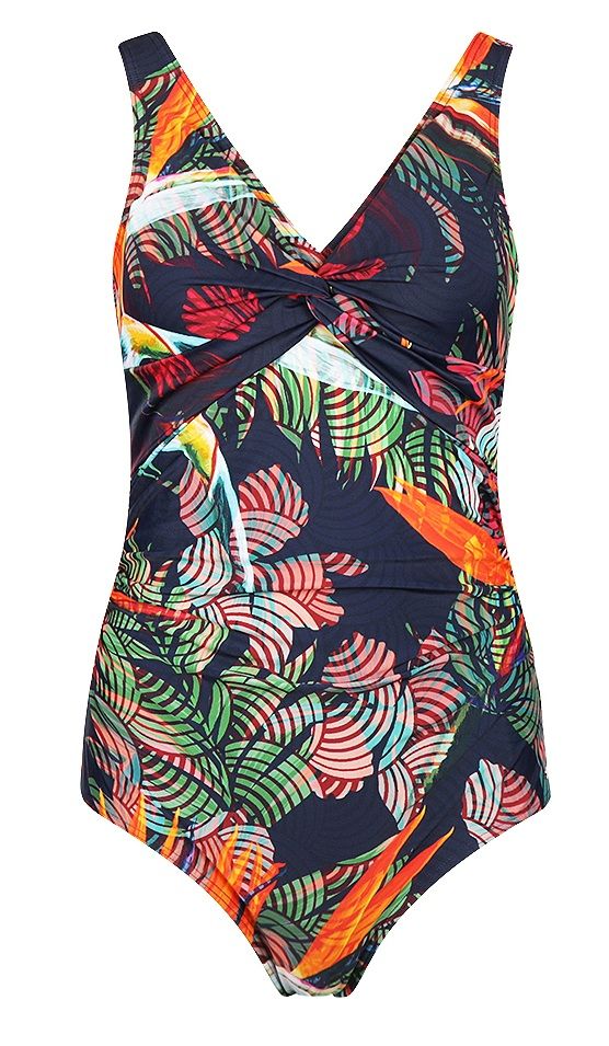 Mila Twisted badpak navy