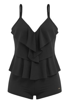 Mila Triple Layer tankini black