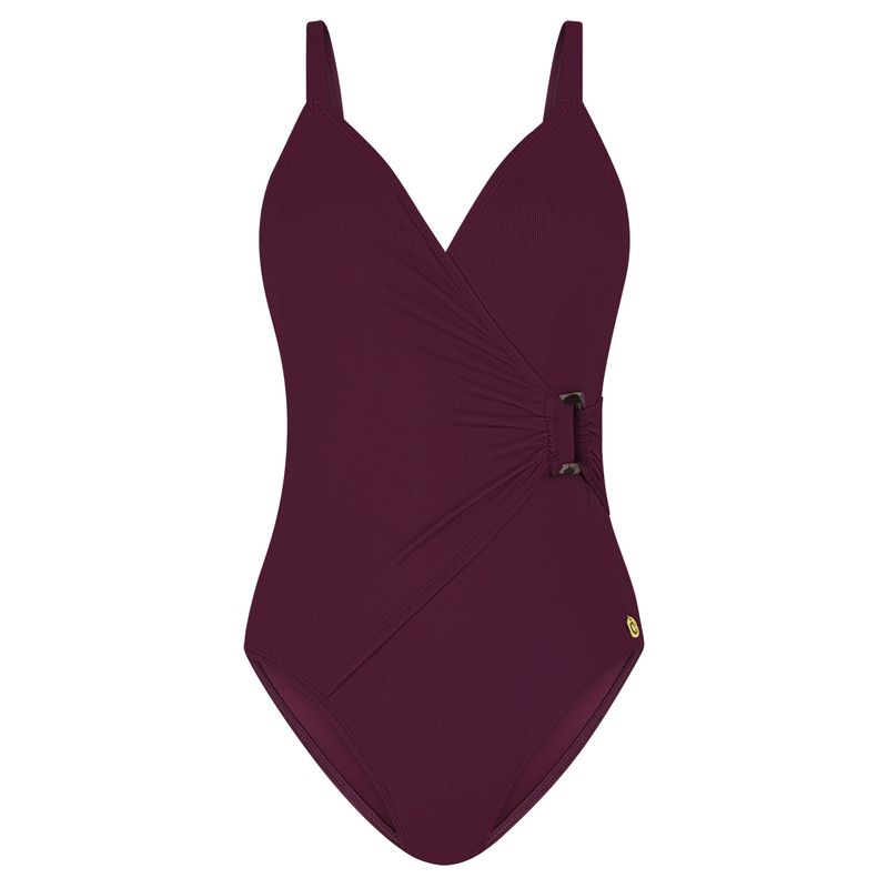 Ten Cate Beach Buckle badpak wine red