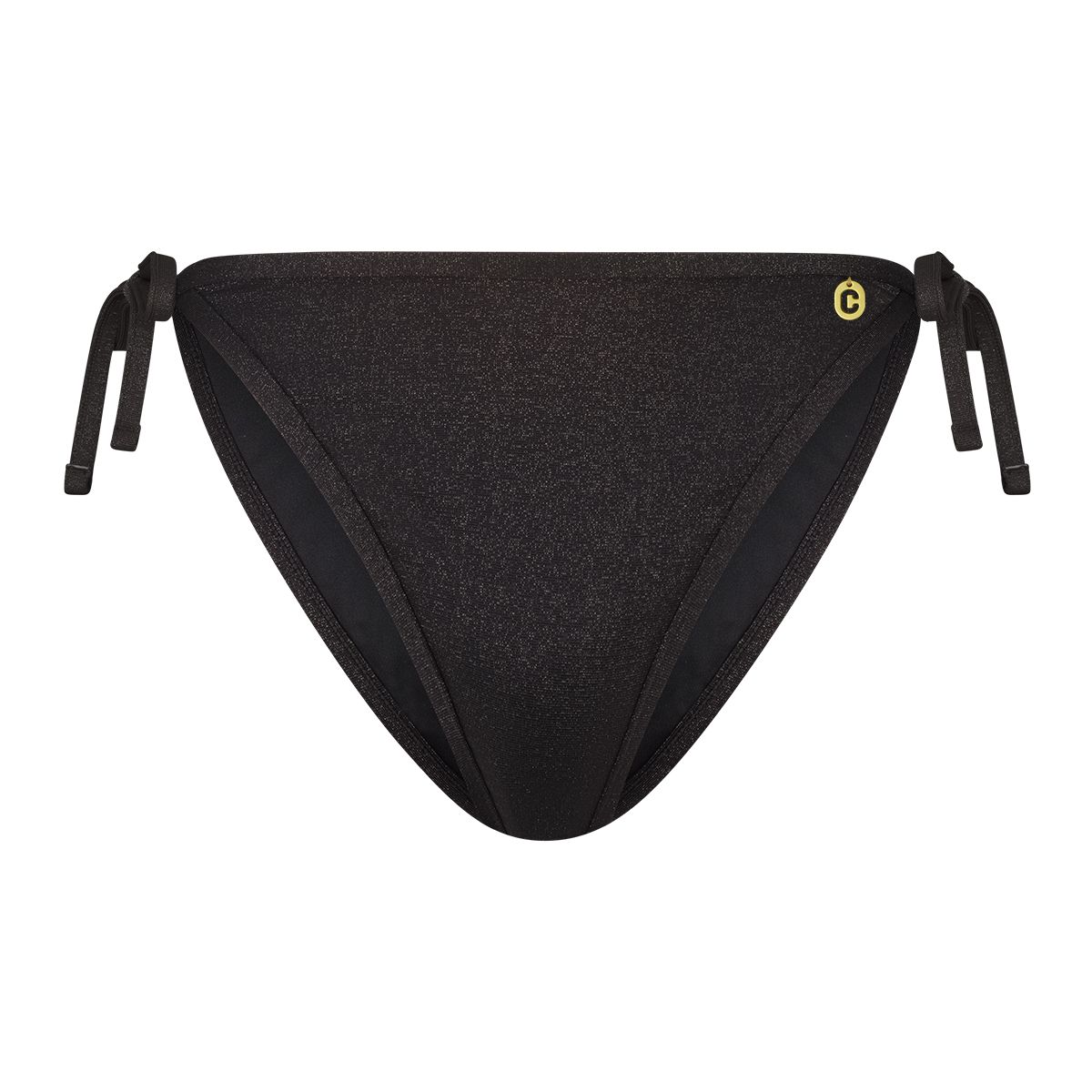 Ten Cate Bow bikinislip shiny zwart