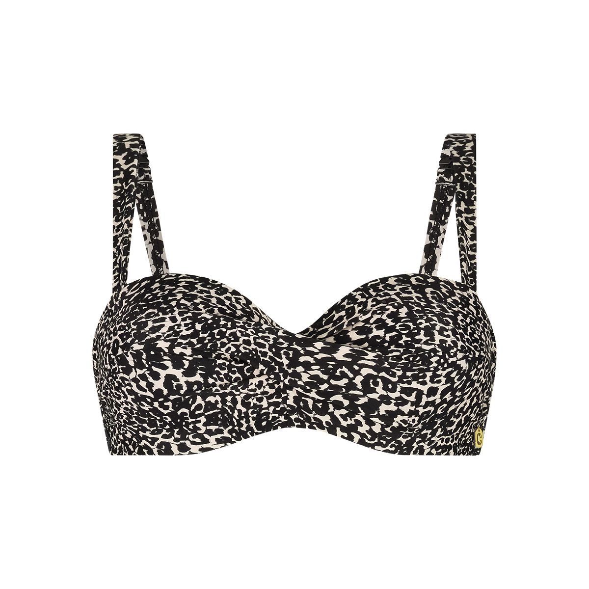 Ten Cate Beach Twisted bikinitop little leopard