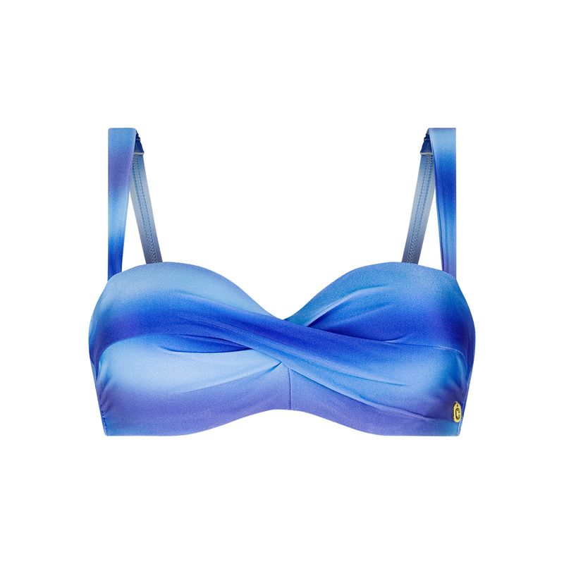 Ten Cate Beach Twisted bikinitop faded blues