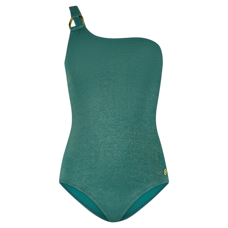 Ten Cate Beach one shoulder badpak bottle green