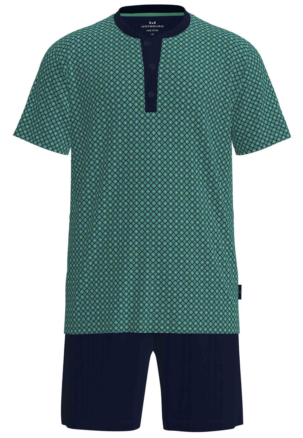 Gotzburg heren shortama groen