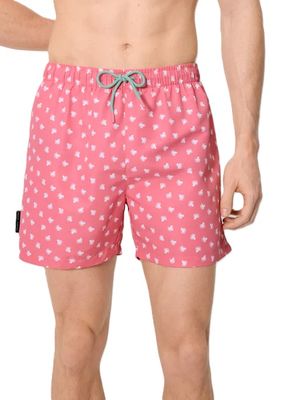 Ysabel Mora Octopus zwemshort pink