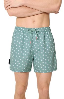 Ysabel Mora Octopus zwemshort groen