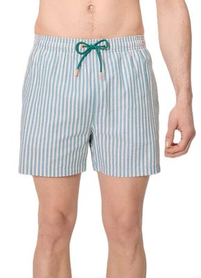 Ysabel Mora Stripe zwemshort seawater