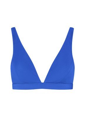 Beachlife Limited padded bikinitop blue