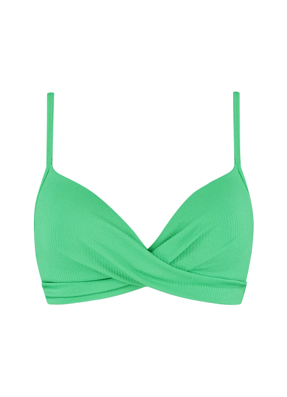Beachlife Spring Green Twist padded bikinitop Spring Green