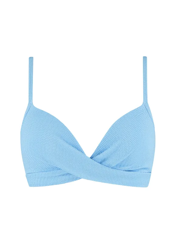 Beachlife Alaskan Blue twist padded bikinitop