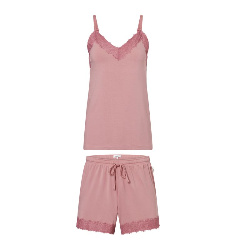 Ten Cate Pyjama set lace rose pink