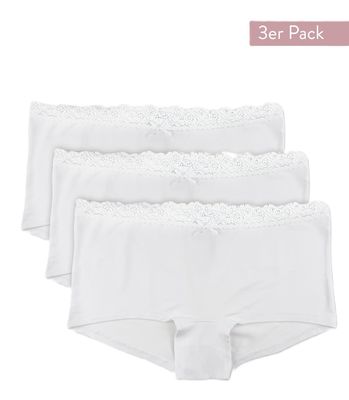 Nina von C Cosy short 3-pack wit