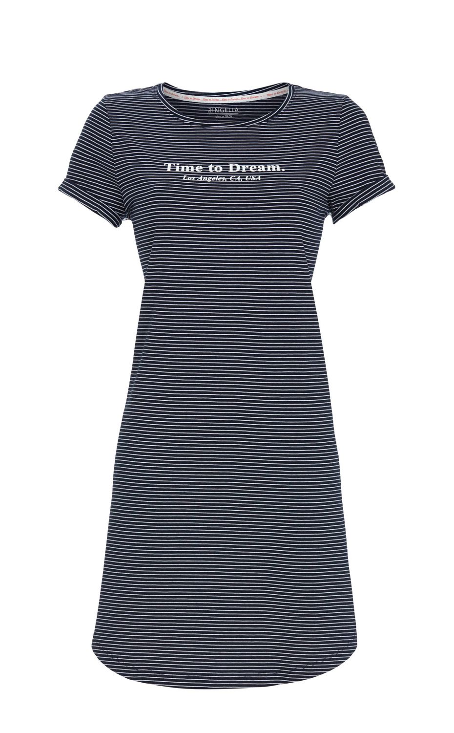 Ringella Stripe nachthemd marine