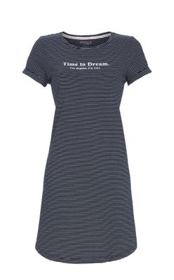 Ringella Stripe nachthemd marine