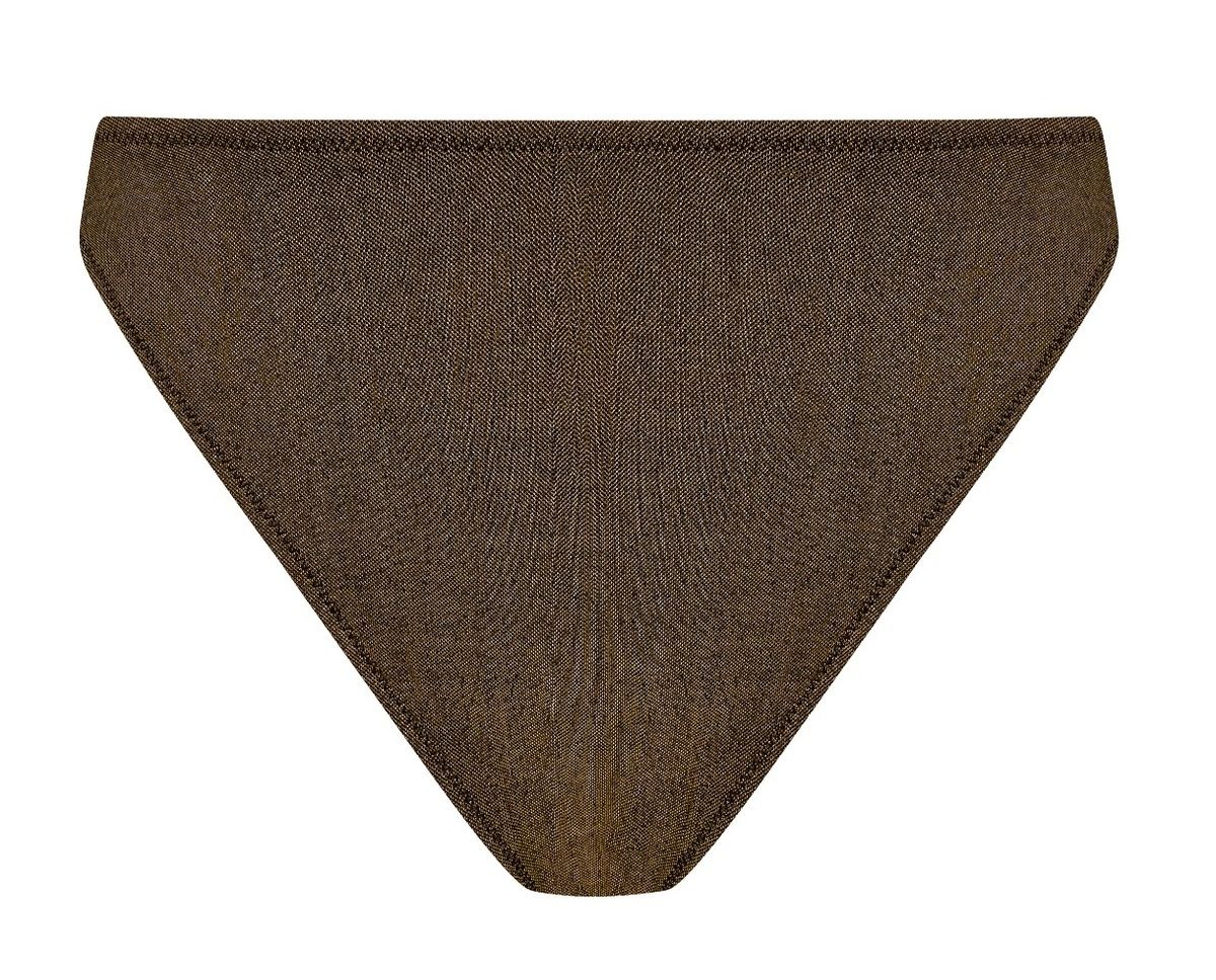 Elomi Sunset Shimmer high leg bikinislip gold rush