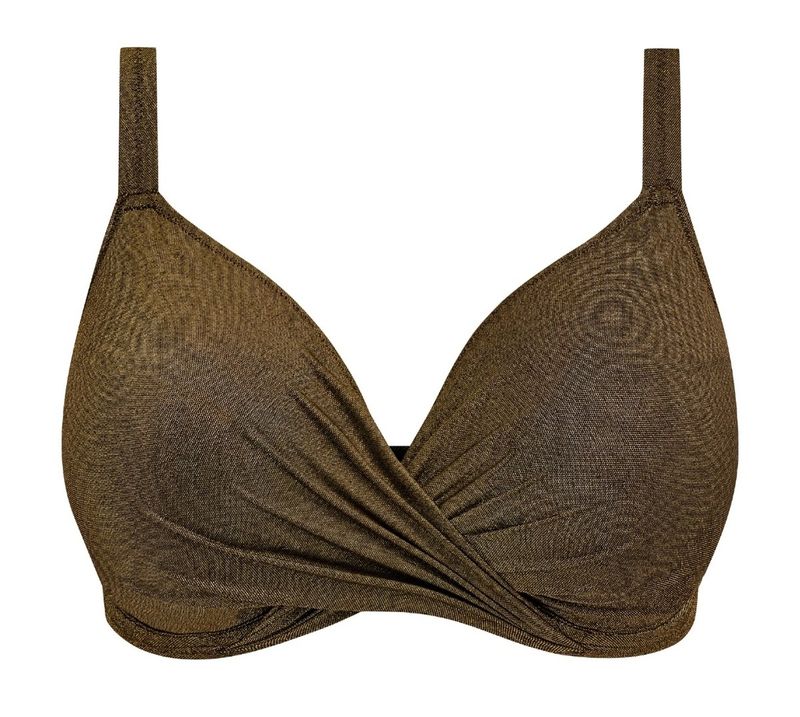 Elomi Sunset Shimmer bikinitop gold rush