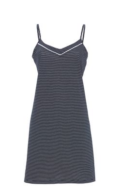 Ringella Stripe spaghetti nachthemd navy