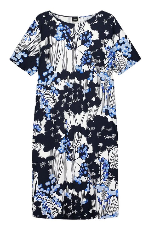 Nanso Kirjokerttu nachthemd lang blue