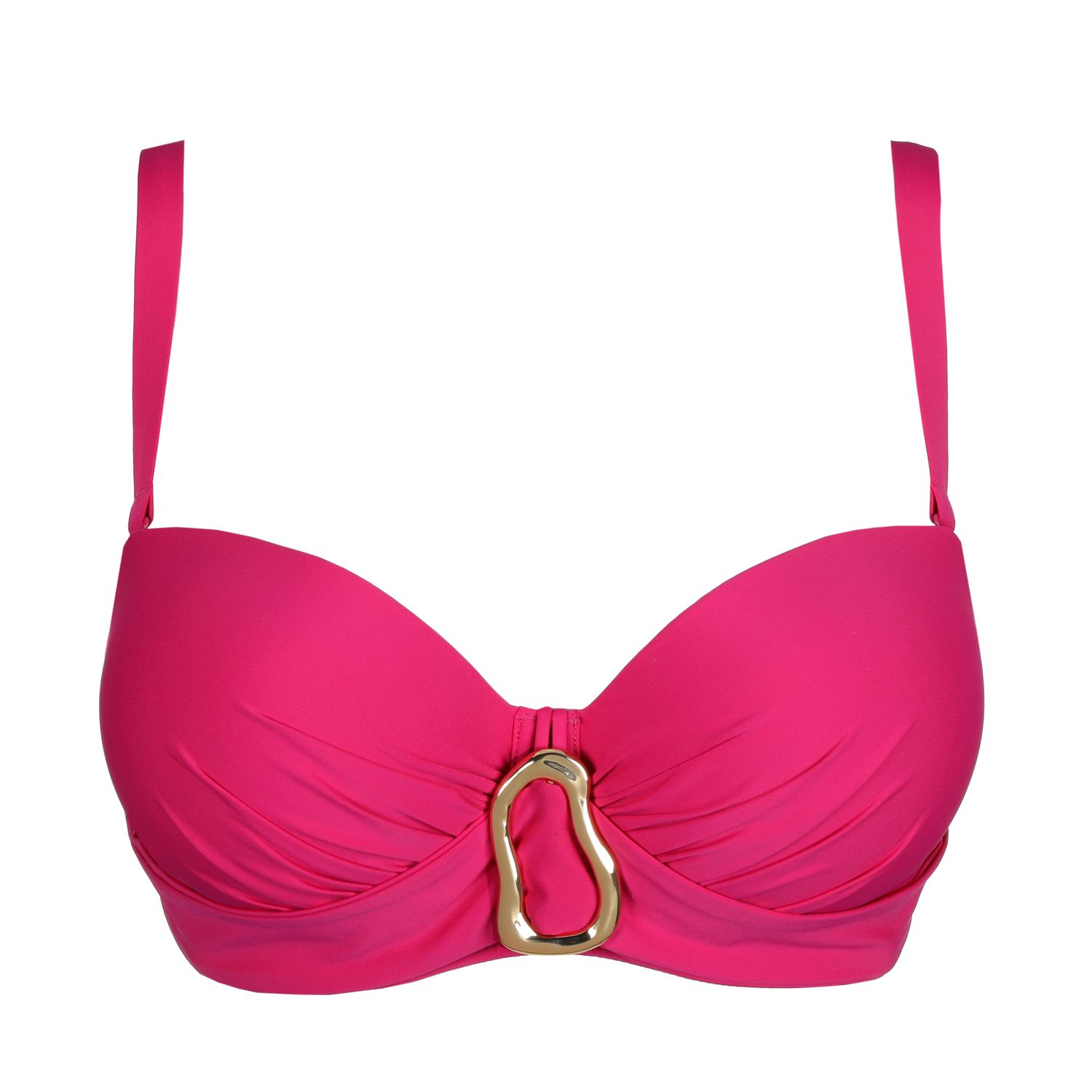 PrimaDonna Swim Uvita strapless bikinitop Deep Magenta