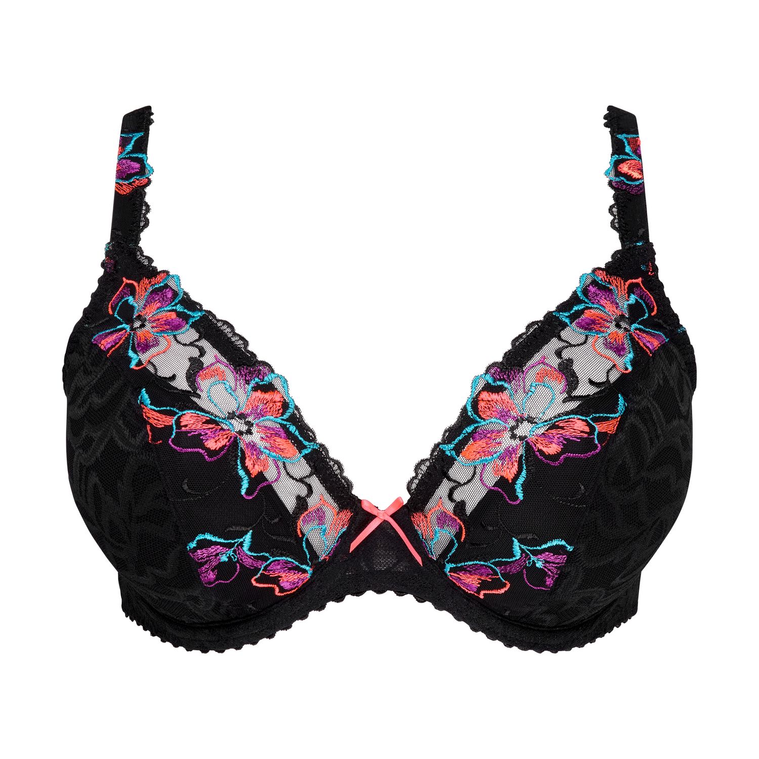 PrimaDonna Miyara plunge bh floral eclipse