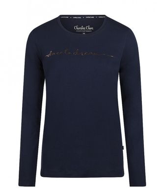 Charlie Choe Daydreams pyjama shirt navy