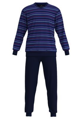 Gotzburg Valencia heren pyjama streep blauw