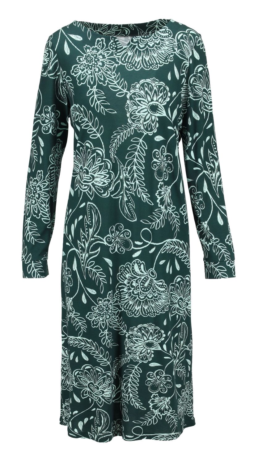 Ringella Floral dames nachthemd groen