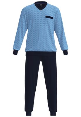 Gotzburg Valencia heren pyjama licht blauw