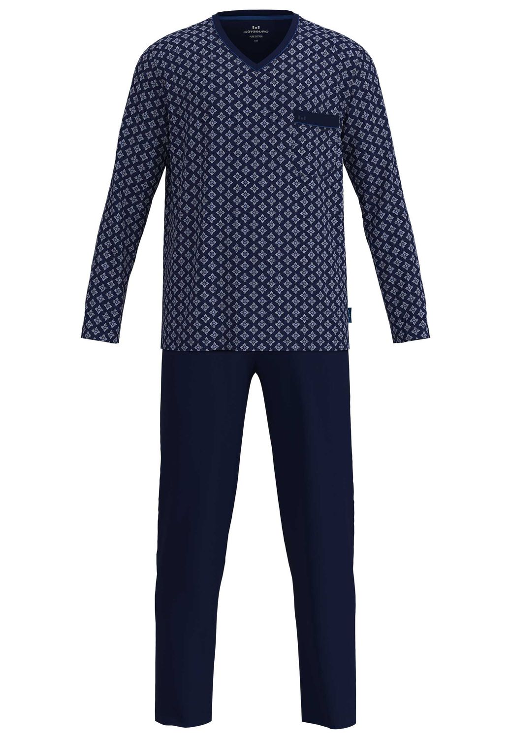 Gotzburg heren pyjama marine