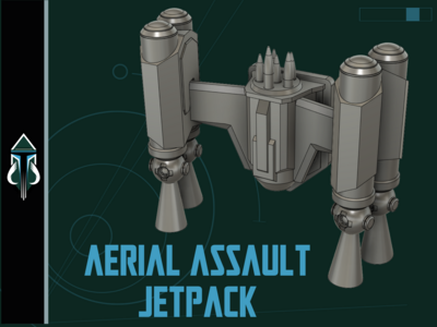 Mandalorian Aerial Assault Jetpack